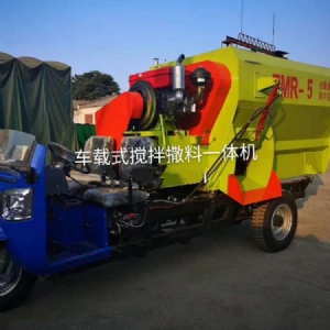 撒料车载搅拌一体机